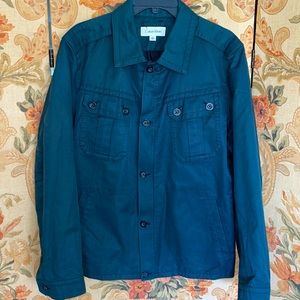 Men’s size medium Calvin Klein green waist length jacket